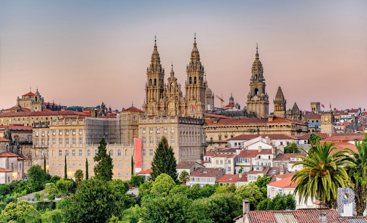 santiago de compostela Dag 12 van Caminho Português | 13-daagse wandelvakantie, natuurlijk bij Portucale.